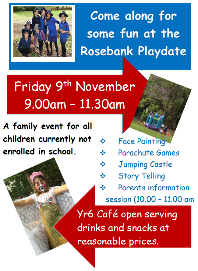 Rosebank Playdate! - Rosebank Public School